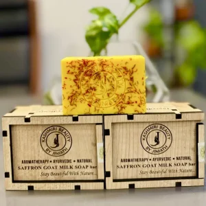 Saffron Goat Milk Beauty Bar (1 পিস)